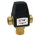 Трехходовой смесительный клапан термостатический Tim BL3110C04 муфтовый (НР), Ду 25 (1), KVS 1.6 м³/час