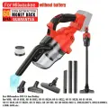 Портативный беспроводной пылесос Dewalt/Milwaukee/Makita 18В 16000PA For Milwaukee