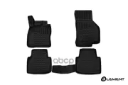 Коврики 3D в салон полиуретан 4 шт. Autofamily арт. ELEMENT3D4517210K