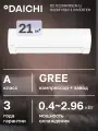 Сплит-система Daichi O2 O220AVQS1R-1/O220FVS1R-1 Inverter, А-класс
