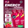 Энергетический гель питьевой GU ENERGY GU Original Energy Gel no caffeine 24 x 32 г, Малиновый лимонад