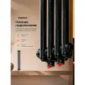 Трубчатый стальной радиатор FLAMUX 2180 ALTUS, Высота 1800мм, 4 секции. Универсальное подключение: Нижнее. Звёздная ночь