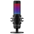 Микрофон игровой (для стриминга) HyperX QuadCast S, черный/белый