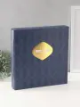 Фотоальбом на 500 фото 10x15 см Версаль, в коробке, синий, 4.7x33x34 см