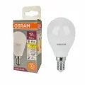 5шт/уп. Лампа LED Шарик 12Вт E14 230В 960Лм 3000К Свет Теплый белый 90х45мм OSRAM, уп. 5шт