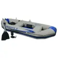 Intex 68373NP Надувная лодка Mariner 3алюминиевые вёсла 137см, насос, 297х127х46см, до 300 кг