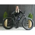 Велосипед фэтбайк Fatbike колёса 26 Рама 21 Взрослый Спортивный, черный