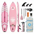 Надувная серфинг доска SUP board TOURUS 10.6 TS-JB01 2023 (320х81х15 см) с рюкзаком, веслом, насосом и страховочным лишема