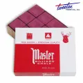 Мел для бильярда Master Billiard Chalk Burgundy 12шт.