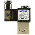 Пневмоклапан 2/2 Н. З. Airtac 2V025-08 (2V02508BG), G1/4 с катушкой 24 VDC