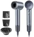 Фен Laifen SWIFT SPECIAL Grey, мощность 1600Вт, 3 режима нагрева, 3 насадки