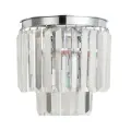 Настенный светильник IP20 металл/хрусталь Divinare NOVA 3001/02 AP-2