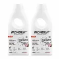 WONDER LAB ЭкоГель для стирки белого белья Лотос и Вишня, 1,4л, 2 ШТ