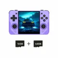 POWKIDDY RGB30 красная портативная игровая консоль, Purple 80G