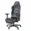 Премиум игровое кресло Autofull серия C3, AF111BS, с поддержкой для ног, черный
