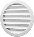 Решетка вентиляционная круглая D160 мм RAL9003 сигнальный белый матовый