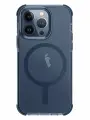 Uniq для iPhone 15 Pro чехол Combat AF Smoke Blue (MagSafe)