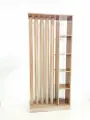 Стеллаж для зонирования комнаты. Перегородка для зонирования комнаты. Новита жалюзи. 1800*800 мм Цвет дуб.