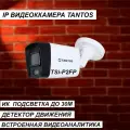 Уличная IP видеокамера 2МП TANTOS TSi-P2FP с ИК-подсветкой до 30М