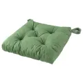 Подушка на стул 2 шт, зеленый, 40/35x38x7 см. Икеа Малинда, Ikea Malinda