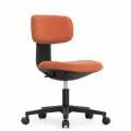 Универсальное кресло Falto Rookie plus (каркас чёрный/ обивка красный апелсин)