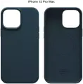 Силиконовый чехол COMMO Shield Case для iPhone 13 Pro Max с поддержкой беспроводной зарядки, Синий