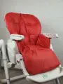 Чехол на стульчик для кормления Универсальный Красный однотонный