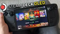 Портативная консоль Valve Steam Deck Oled, 512GB, 120 игр, 90 Гц