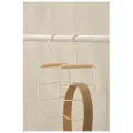 Вешалка для ремней и шарфов Wood, 11,3х24х1,1 см, цвет белый