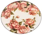 Блюдо овальное Корейская роза 31,5*25,5 см H=3 см