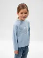 Лонгслив Gulliver, размер 110, голубой