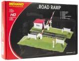 Шлагбаум Mehano F290 для железной дороги, металл, пластик, H0 масштаб