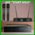 AST START GOLD - профессиональный комплект караоке для дома, более 23000 песен, радиомикрофоны PREMIUM