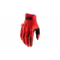 Мотоперчатки кроссовые 100% Cognito D3O Glove (Red/Black) XL
