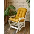 Подушка для кресла качалки, матрас для кресла Everena Home 110*50_GOLD