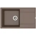 Мойка кухонная прямоугольная Флорентина Липси 860 Мокко (20.130. D0860.303)