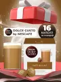 Капсулы Nescafe Dolce Gusto Cafe Au Lait, молотый кофе, арабика, упаковка 16 штук