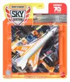 Машинка matchbox TOPGUN City Hero series Alloy car model MBX HYPERSONIC JET