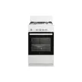 Газовая плита De luxe 5040.48г 50 см, 43 л, 4 конфорки, белый