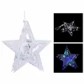 Новогоднее украшение Oubaoloon Звезда, светящаяся, 15х15 см (S1811)