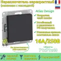 Выключатель Schneider Electric AtlasDesign ATN001071, черный, пластик, IP20