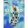 WLMOUSE Beast X Mini, игровая мышь, беспроводная, твердые стороны, PAW 3950 HS, OMRON opticals, Blue/Orange