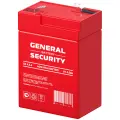 Аккумулятор General Security GS 4.5-6 6В 4.5Ач (6V 4.5Ah) для ИБП