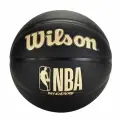 Мяч баскетбольный Wilson NBA DRV ENDDURE, WZ3011901CN, Чёрное золото, размер 7