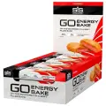 SiS, Углеводный энергетический батончик с начинкой GO Energy BAKE, упаковка 12шт по 50г (Клубника)
