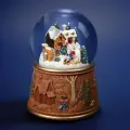 Снежный шар Glassglobe Водяная мельница с автометелицей и подсветкой