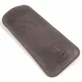 Маленький кожаный компактный чехол для очков, размер 170 х 80 мм. Soho S Brown, J. Audmorr