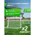 Ворота мини-футбольные UNIX Line стальные 90x60 см складные, 2 шт.