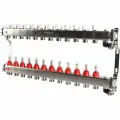 Коллекторная группа ROMMER с расходомерами на 12 выходов (RMS-1201-000012)