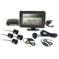 MasterPark 602-4-W беспроводной парктроник с камерой заднего хода, четырьмя датчиками и монитором 4 дюйма. в подарочной упаковке